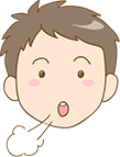 口呼吸による影響